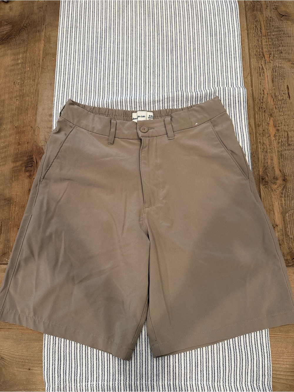 abercrombie kids Taupe Shorts - Brown Neutral